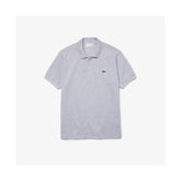 POLO MASC MC LACOSTE CCA CINZA CLARO